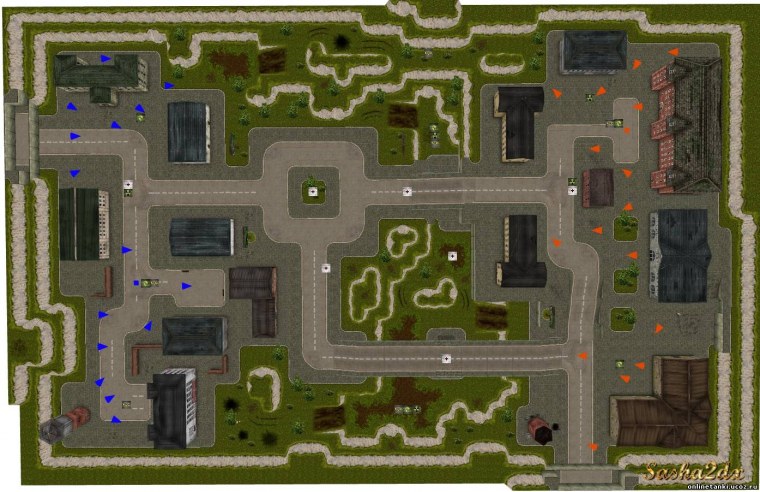 Карта для игры танки