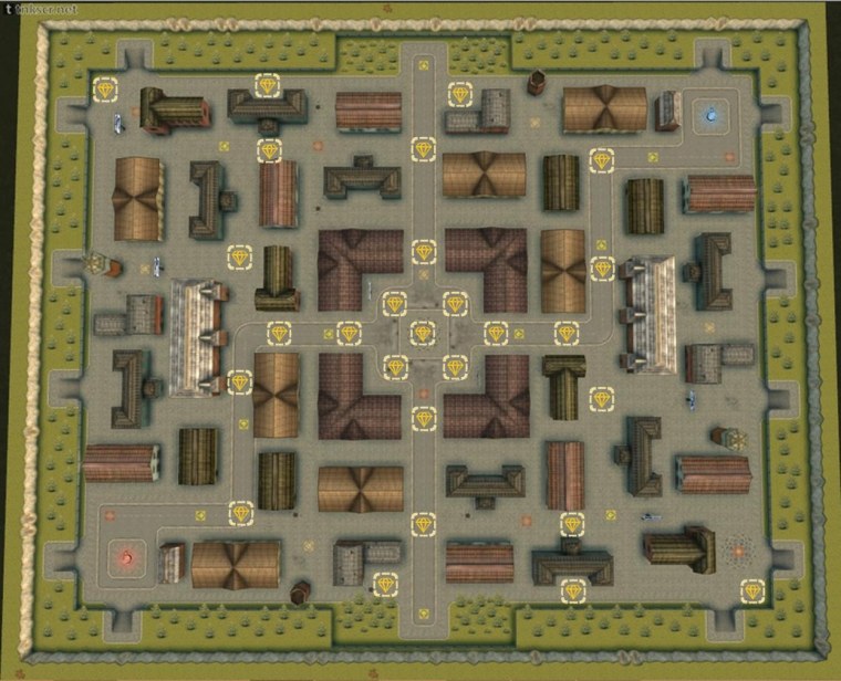 Карта для игры вид сверху