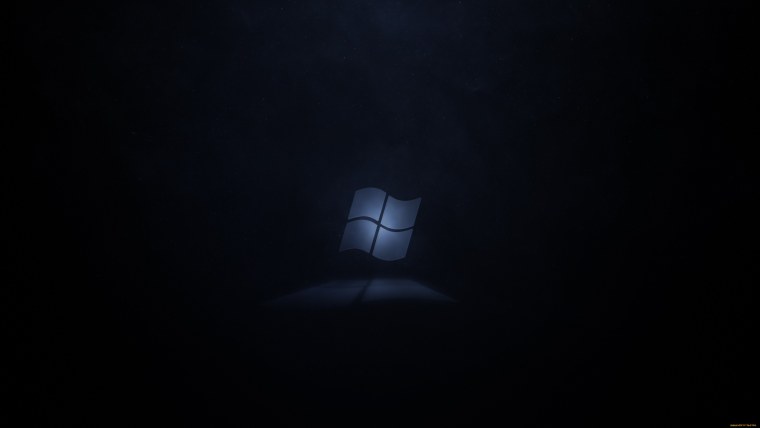 Рабочий стол виндовс черный