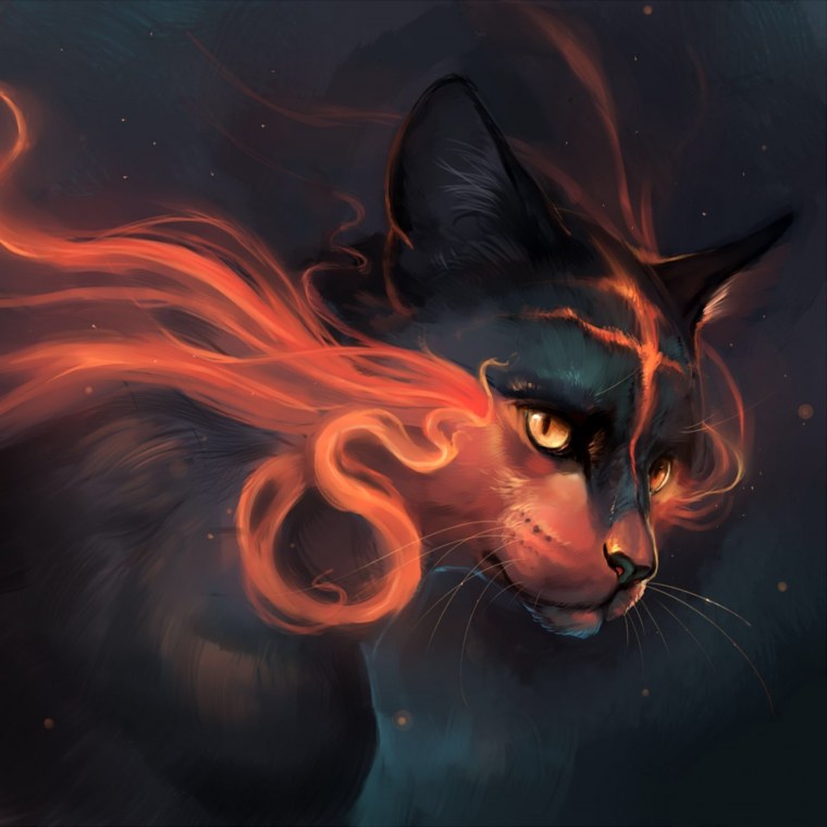 Коты Воители Огненный кот