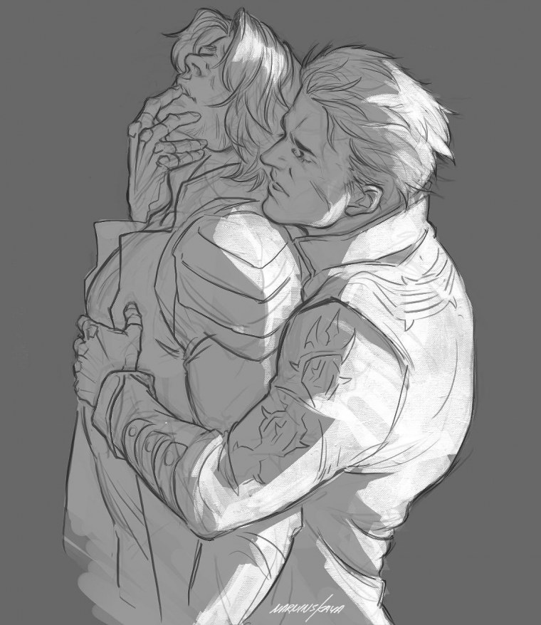 Данте и Вергилий слэш