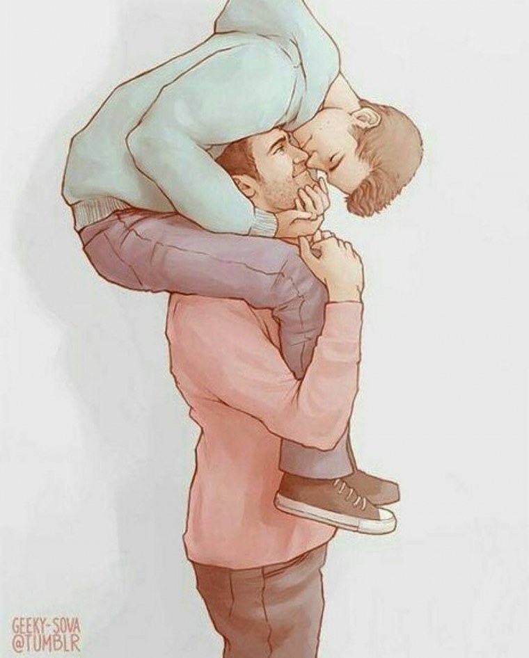 Слэш арты милые