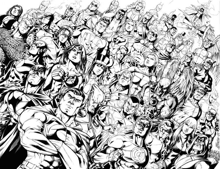 Комиксы черно белые