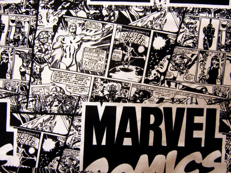 Чёрно-белые комиксы Марвел