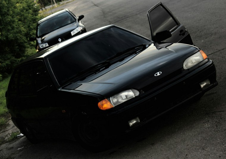 ВАЗ 2114 черная злая