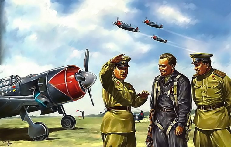 Летчик Маресьев арт