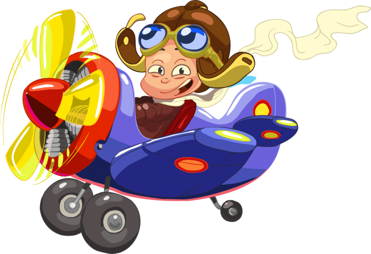 Летчик мультяшный