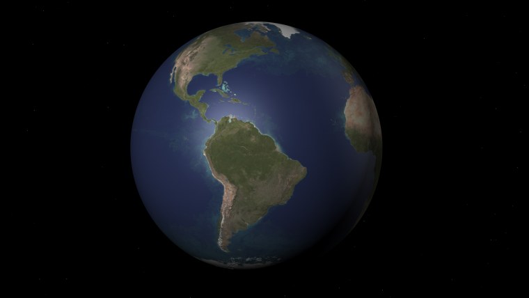 Земля вращается