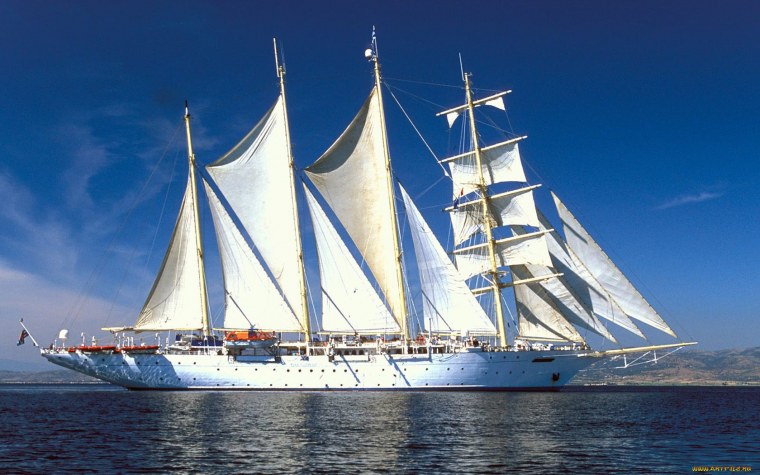 Баркентина корабль парусный