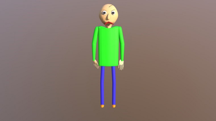 Baldi's Basics Baldi Angry