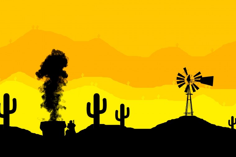 Обои на рабочий стол в стиле PUBG