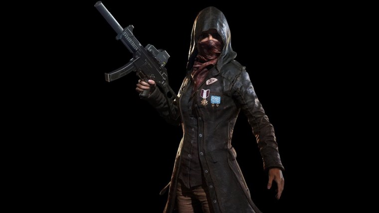 PUBG на черном фоне