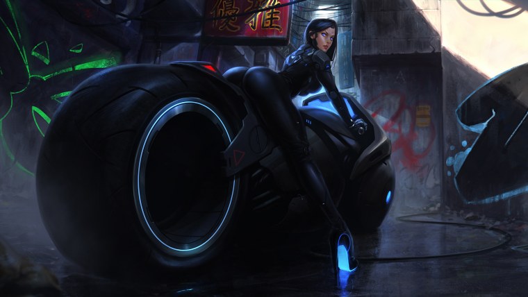 Элизабет киберпанк