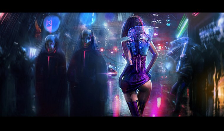 Киберпространство киберпанк 2077