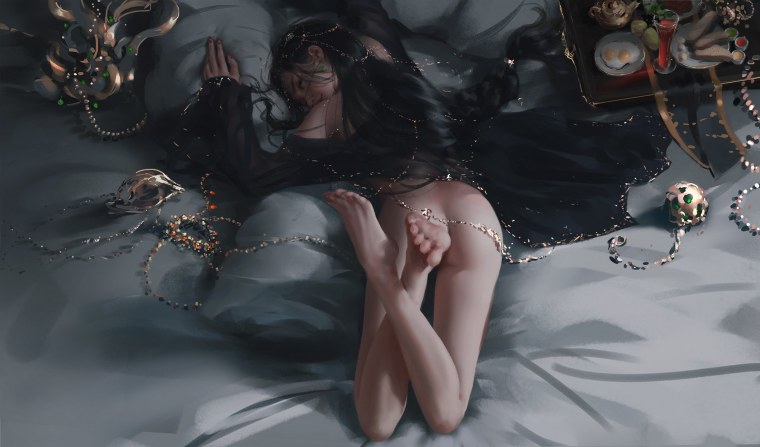 Распятие Христа на черном фоне