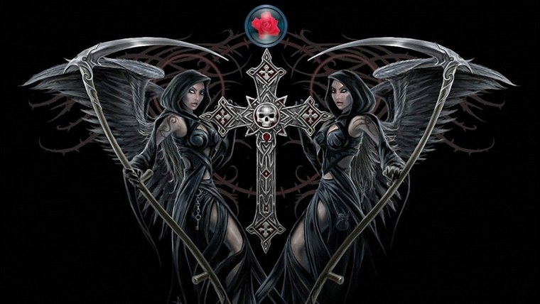 Готические обои на телефон