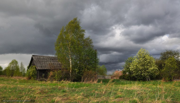 Деревня летом