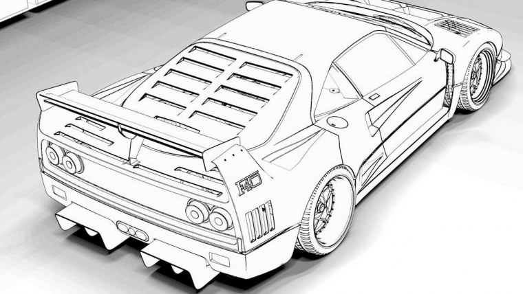 Nissan Silvia s15 рисунок