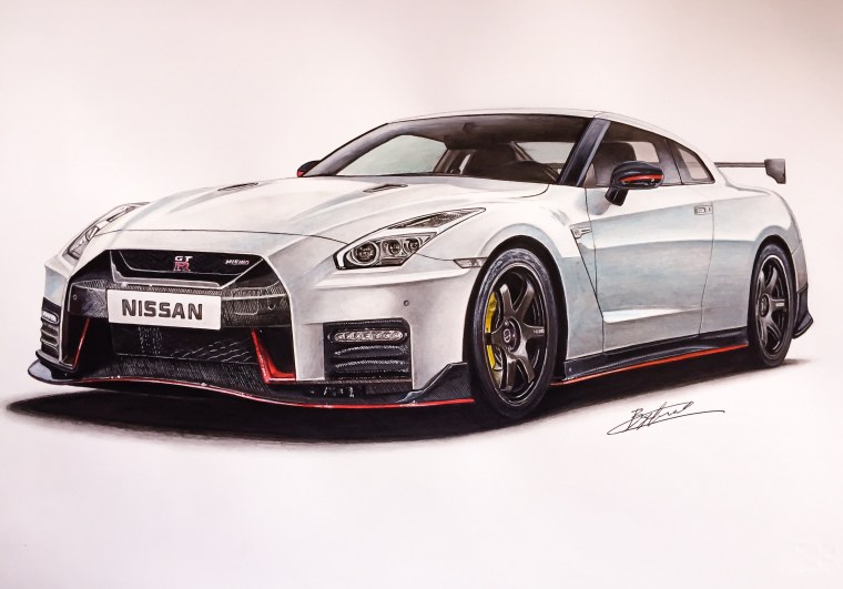 Nissan gt-r r35 Blueprint