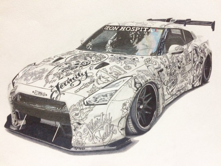 Раскраски Шевроле Корвет 2020