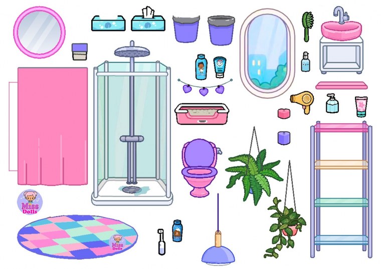 Тока бока бумажная мебель