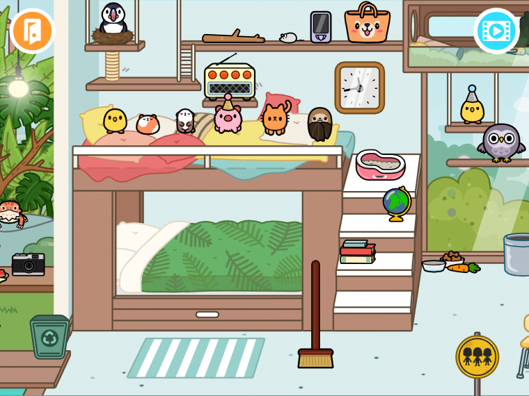 Ванная комната для бумажной куклы