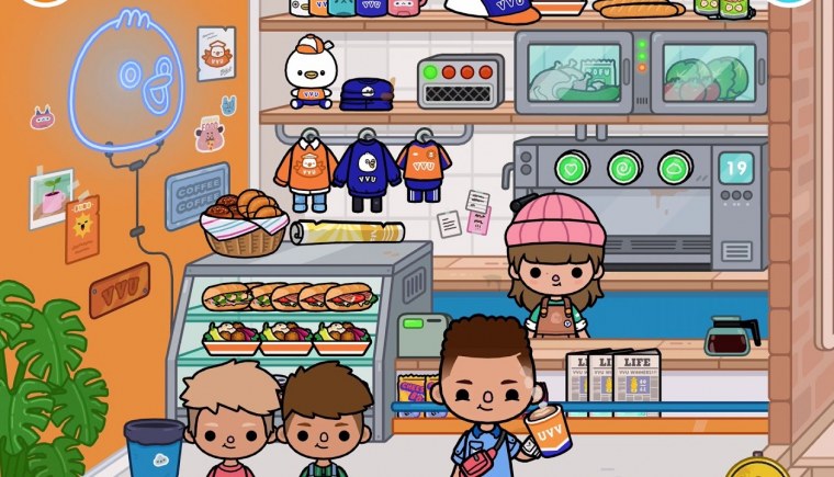 Бумажные куклы тока бока