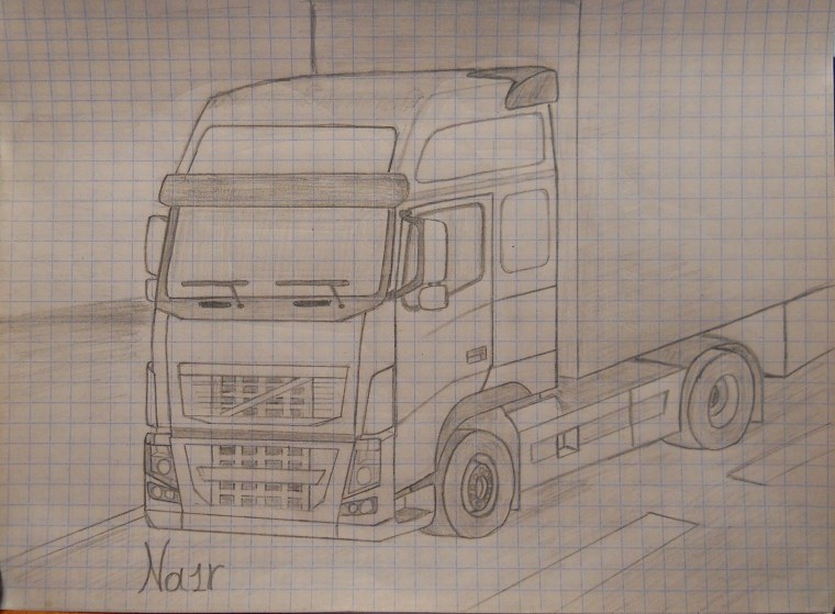 Man f2000 тягач чертеж