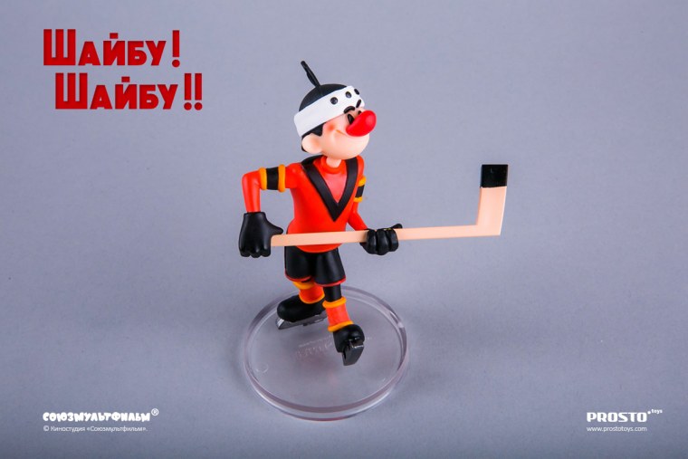 Хоккеист шайбу шайбу