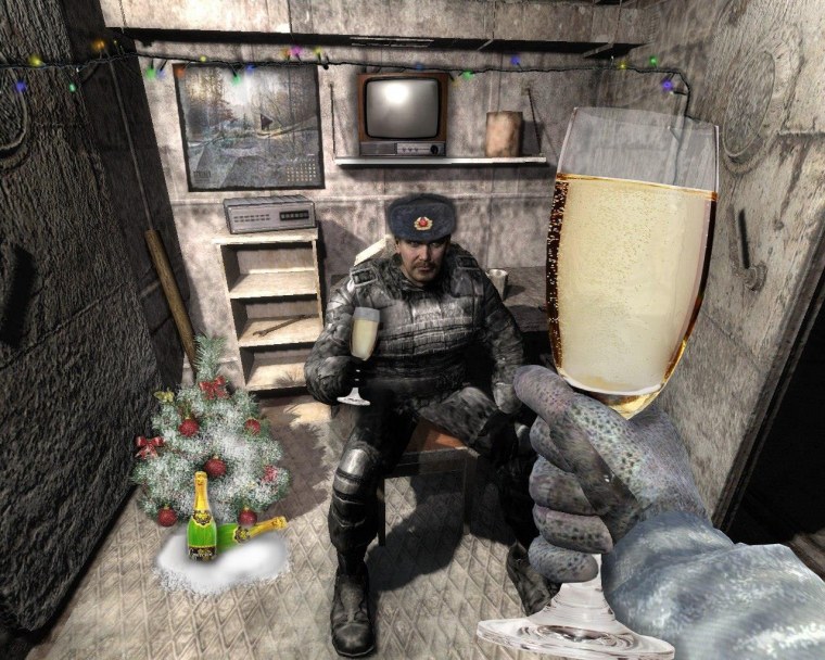 Новогодний МОНОЛИТОВЕЦ сталкер