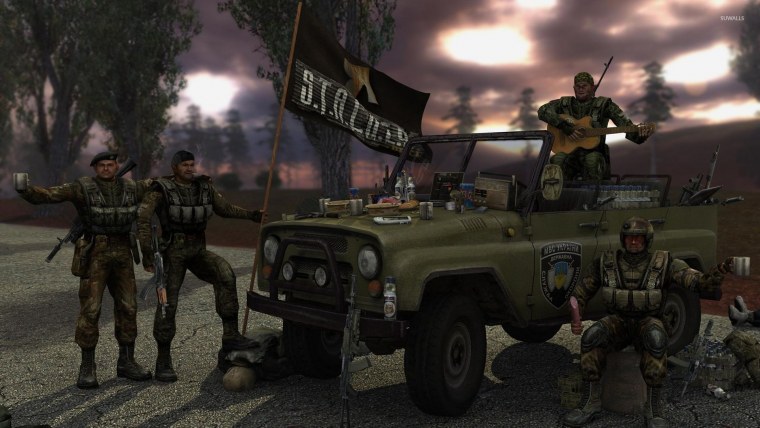 Сталкер военные сталкеры