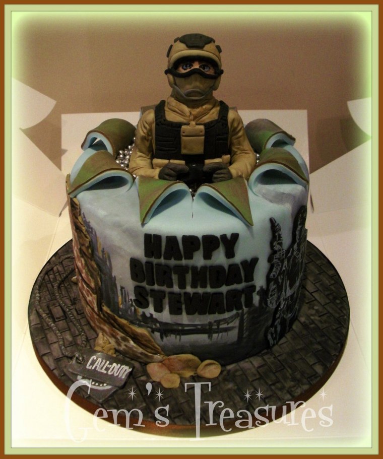 Торт для спецназовца