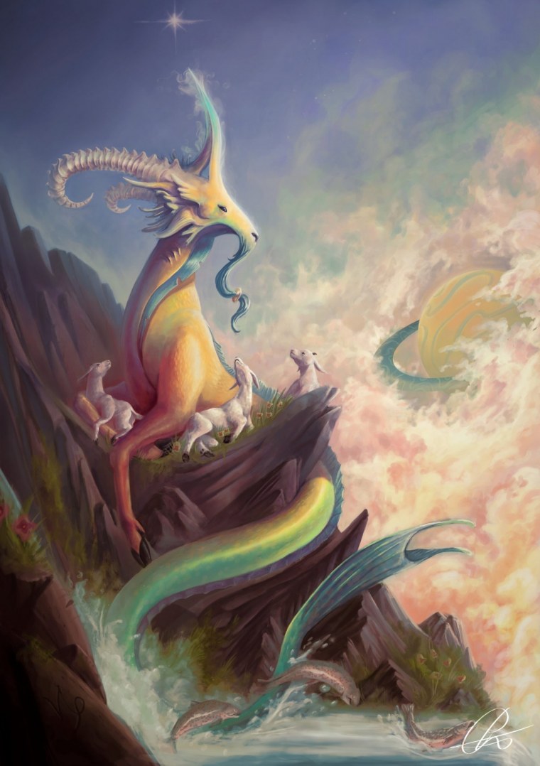 Козерог арты