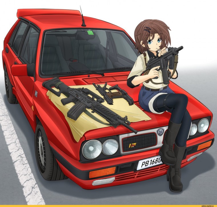 Аниме про гонки на машинах