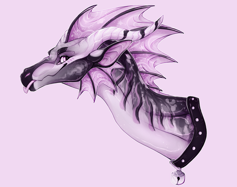 Голова дракона фурри