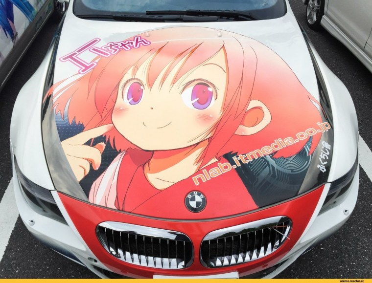 Авто в стиле аниме