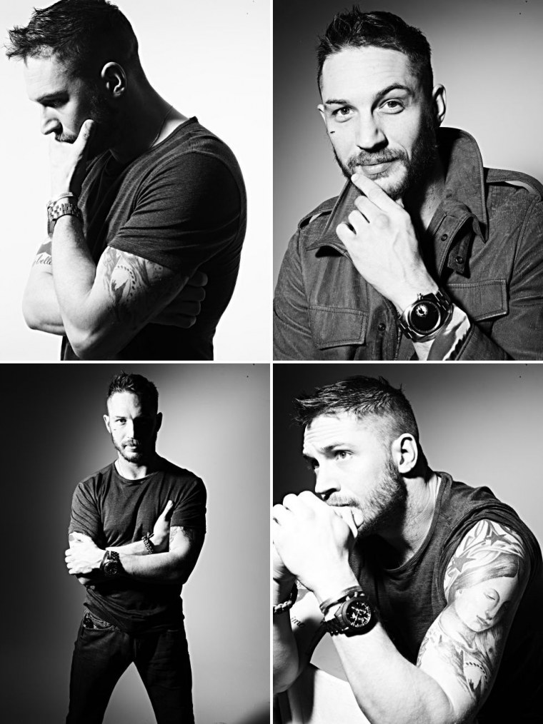 Черно белые фото Тома Харди