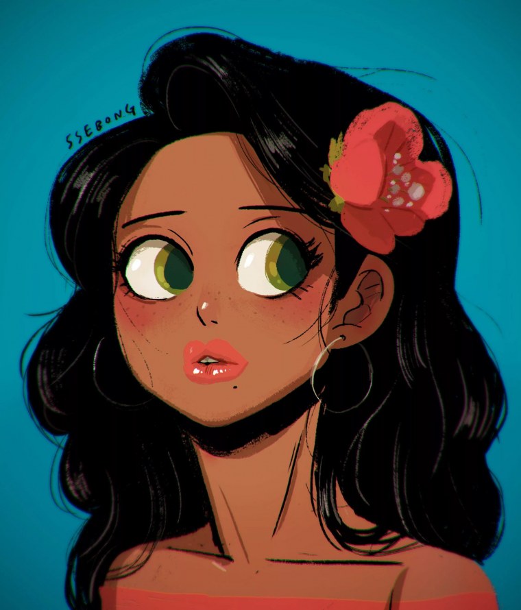 Принцессы Дисней арт mari945