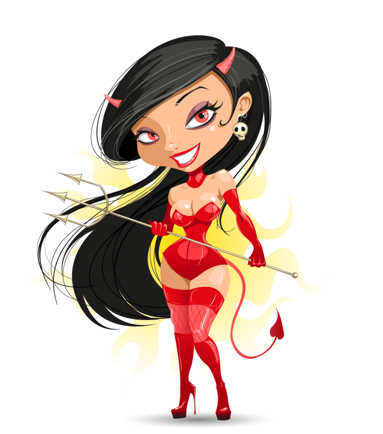 Красивые мультяшные девочки