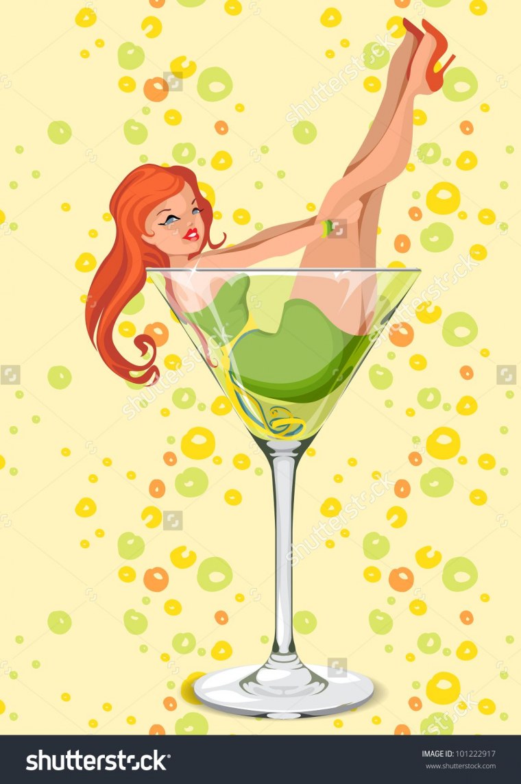 Женщина с бокалом