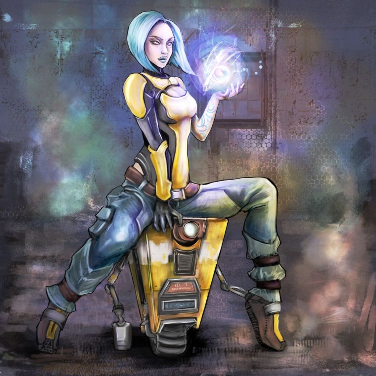 Мая бордерлендс 2 арт