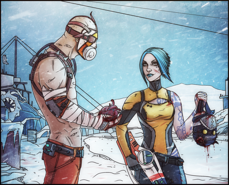 Бордерлендс 2 Криг и Майя