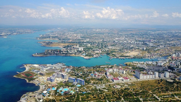 Северная сторона Севастополь вид сверху