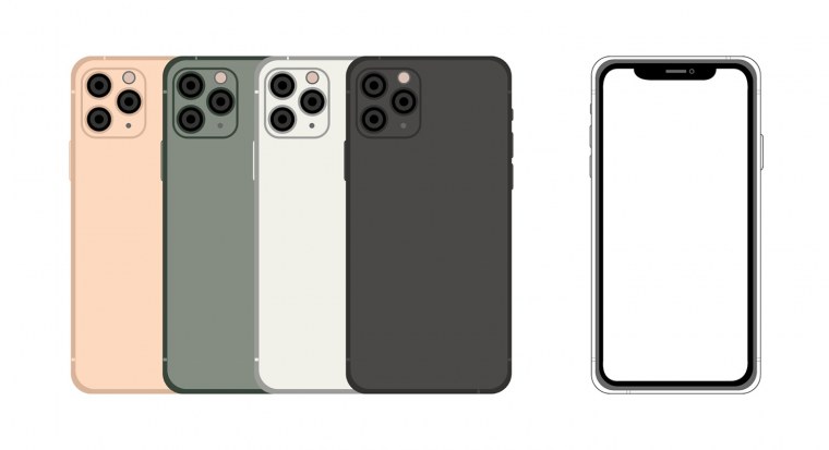 Iphone 11 Pro Max вектор