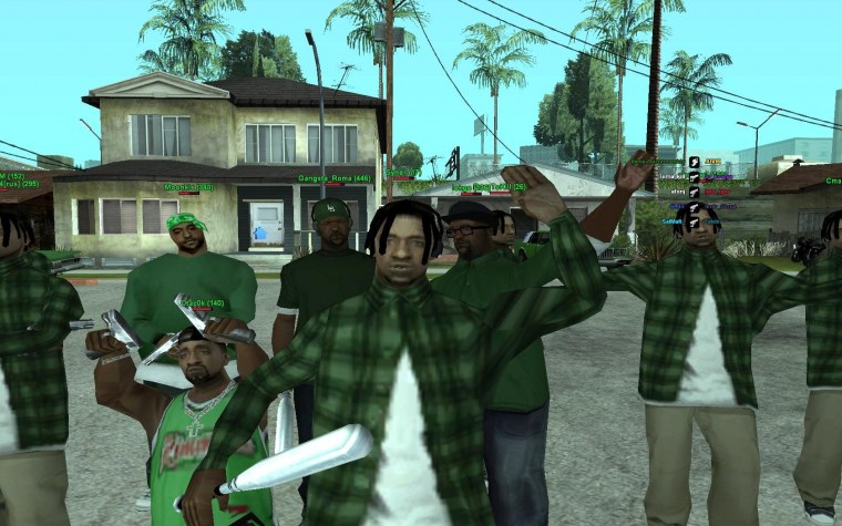 Сиджей Свит Биг Смоук и Райдер