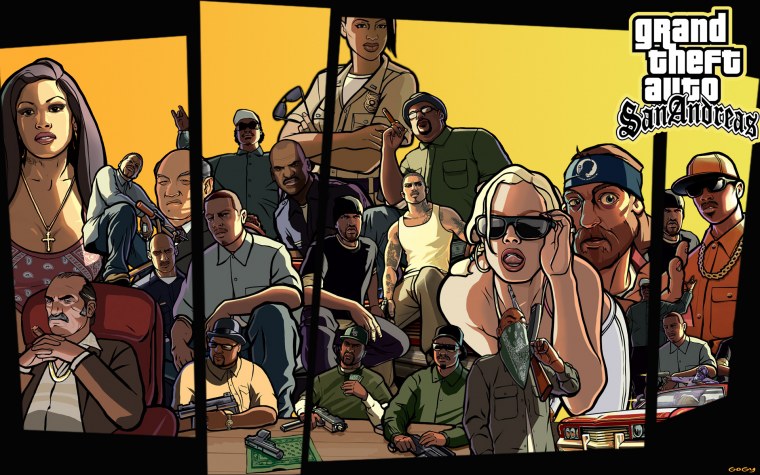 Grand Theft auto San Andreas обои