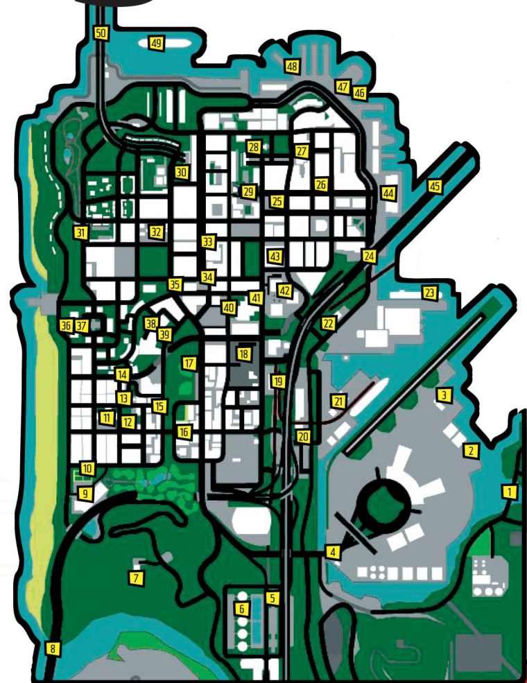 50 Снимков в GTA San Andreas