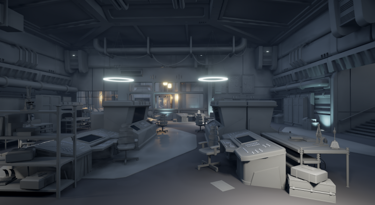 Pixel Art лаборатория Sci Fi