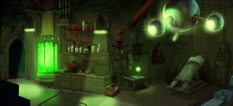 Лаборатория комната