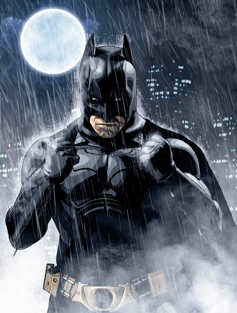 Чехол на айфон с Бэтменом